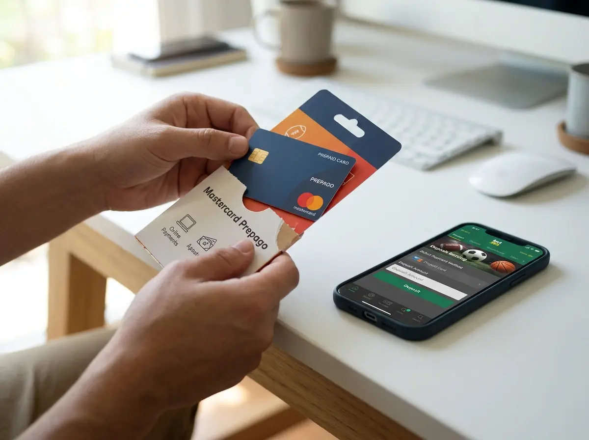 Uso de tarjeta Mastercard prepago en casas de apuestas en España